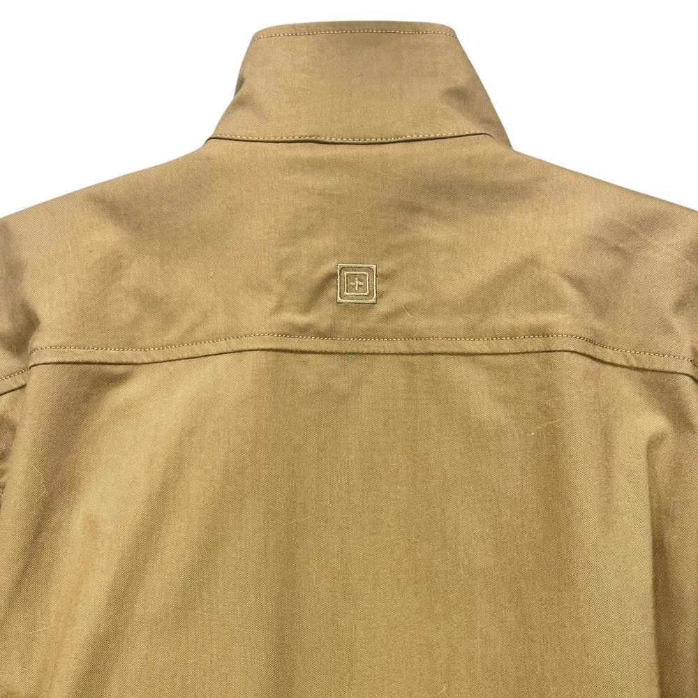 5.11 Tactical Men's XL Tan Military Utility Jacket Field Coat Workwear Outdoor - Picture 5 of 9